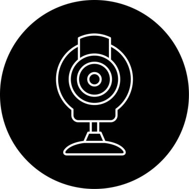 Webcam Vektör Sembol Tasarımı 