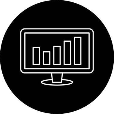 Veri Vektörü Kabartma Simgesi Tasarımı 