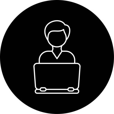 Casus Vektör Kabartma Simgesi Tasarımı İzleniyor 