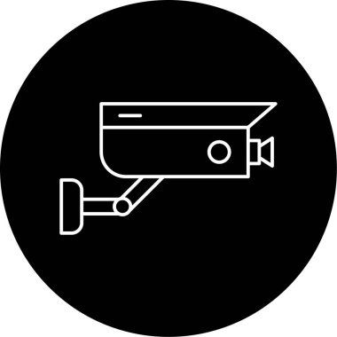 CCTV Vektör Simge Tasarımı 