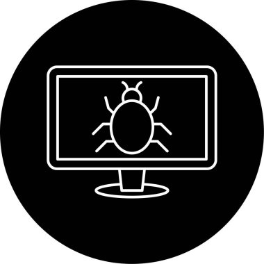 Yazılım Vektörü Kabartma Simgesi Tasarımı 