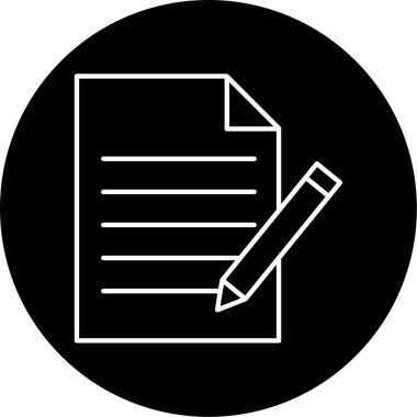 Telefon Notu Vektörü Kabartma Simgesi Tasarımı 