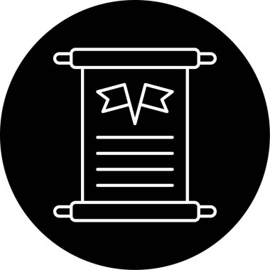 Barış Daveti Vektörü Kabartma Simgesi Tasarımı 