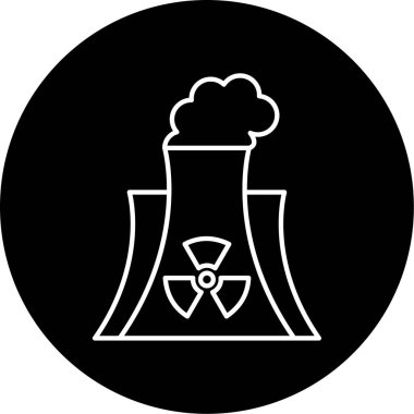 Nükleer Vektör Sembol Tasarımı 