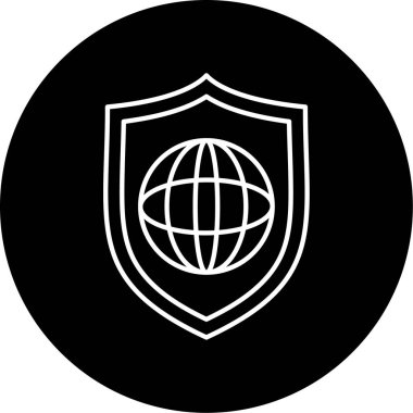 Koruyucu Vektör Simge Tasarımı 