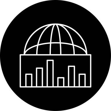 Ekonomik Diplomasi Vektörü Sembol Tasarımı 