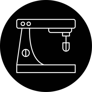 Vektör Kabartma Simgesi Tasarımı Karıştırılıyor 