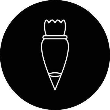 Pasta Torbası Vektör Sembol Tasarımı 