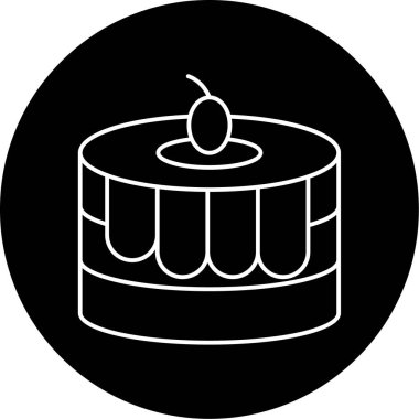 Krep Vektörü Şekil Simgesi Tasarımı  