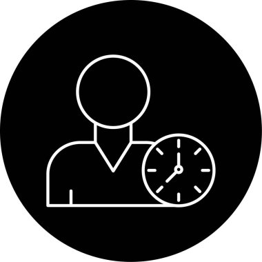 Wait Vector Glyph Icon Design 