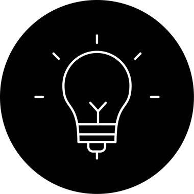 Çözüm Vektörü Kabartma Simgesi Tasarımı  