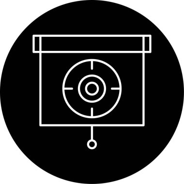 Günlük Hedef Vektör Sembol Tasarımı 