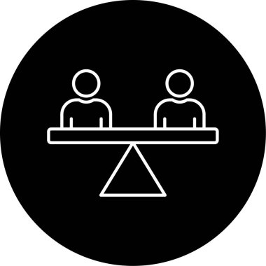 Stabilite Vektörü Şekil Simgesi Tasarımı 