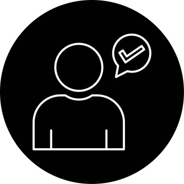 Kişisel Servis Vektörü Kabartma Simgesi Tasarımı 