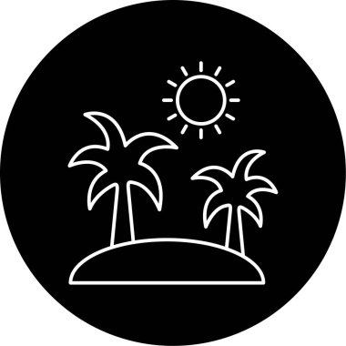 Ada Vektörü Sembol Tasarımı  