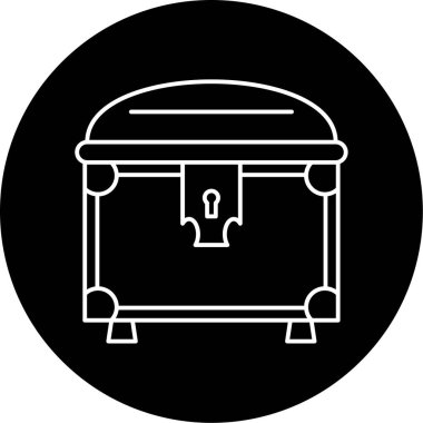 Göğüs Vektörü Simgesi Tasarımı 