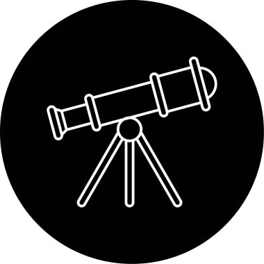 Teleskop Vektör Sembol Tasarımı 