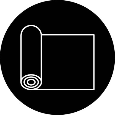 Mat Vektör Şekil Simgesi Tasarımı