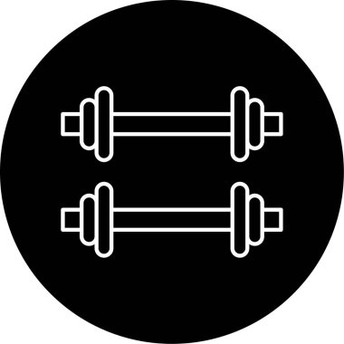 Ağırlık Vektörü Kabartma Simgesi Tasarımı