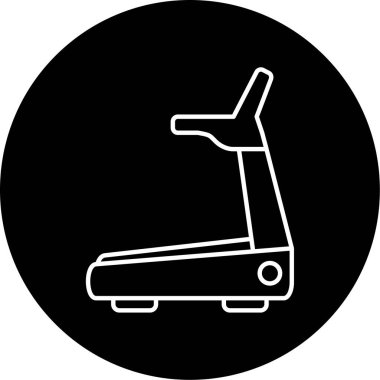 Çalışan Makine Vektörü Şekil Simgesi Tasarımı