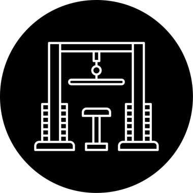 Makina Vektörü Kabartma Simgesi Tasarımı