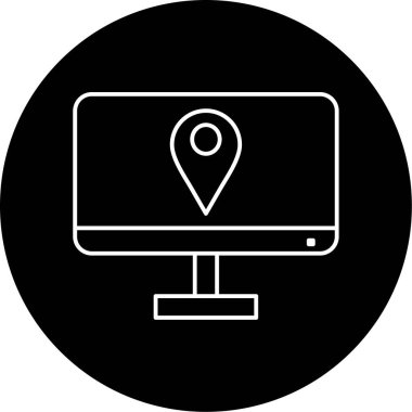  Lcd Harita Vektör Sembol Tasarımı