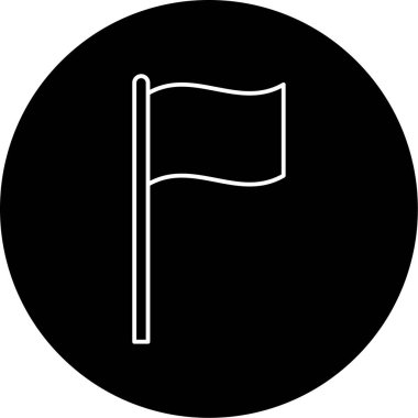  Bayrak Vektörü Şekil Simgesi Tasarımı 