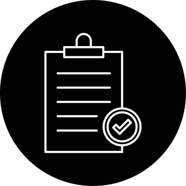 Dosya Doğru Vektör Kabartma Simgesi Tasarımı 