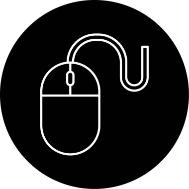 Fare Vektörü Şekil Simgesi Tasarımı 