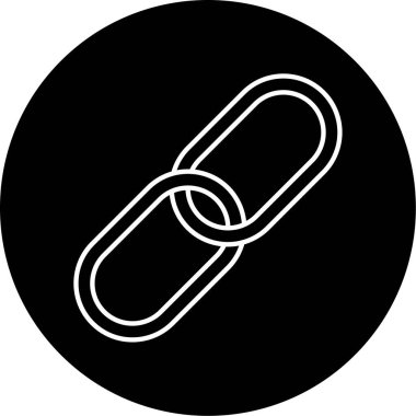 Bağlı Vektör Kabartma Simgesi Tasarımı