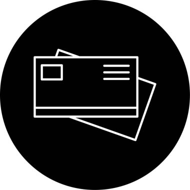 Ziyaret Kart Vektörü Kabartma Simgesi Tasarımı 