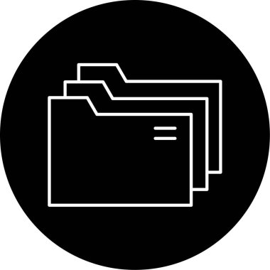 Dizin Vektörü Kabartma Simgesi Tasarımı