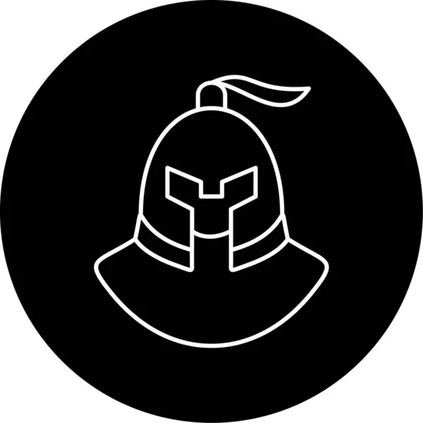 Armor Vector Glyph Icon Design — Vettoriale Stock