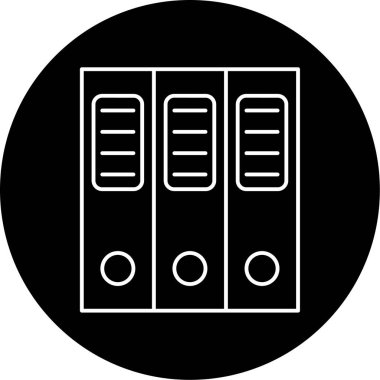 Dosya Vektörü Kabartma Simgesi Tasarımı