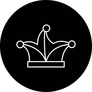 Joker Şapkası Vektör Sembol Tasarımı