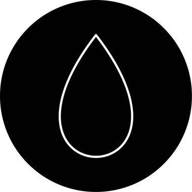 H2O Vektör Kabartma Simgesi Tasarımı