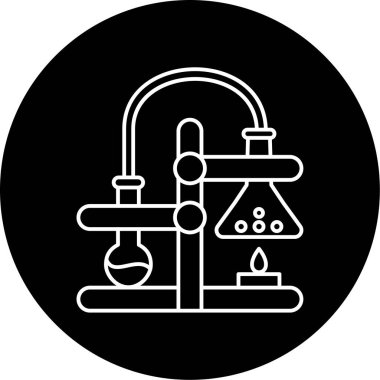 Vektör Kimyasal Reaksiyon Sembol Tasarımı