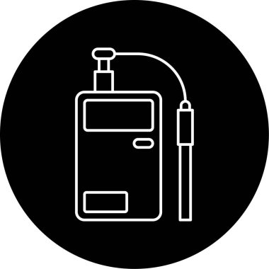 Vektör PH Ölçüm Simgesi Tasarımı 