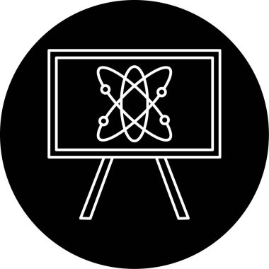 Tahta Vektör Kabartma Simgesi Tasarımı