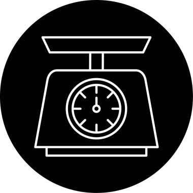 ölçek, illüstrasyon, beyaz arkaplan üzerindeki vektör