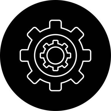 ayar simgesi vektör illüstrasyonu