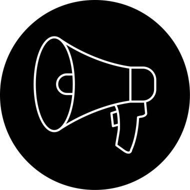  Hoparlör Vektör Kabartma Simgesi Tasarımı