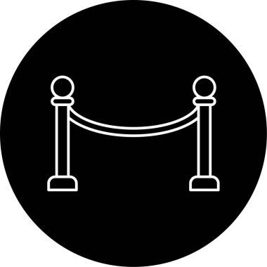 Müze Çitleri Vektörü Sembol Tasarımı