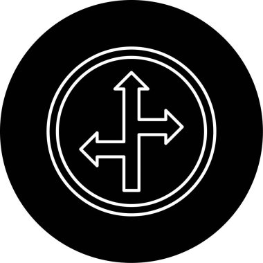 ok simgesinin vektör illüstrasyonu