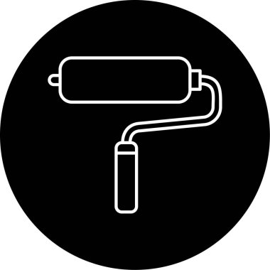 Soyut Arka Gruba Boyalı Patinaj Simgesi İzole Edildi