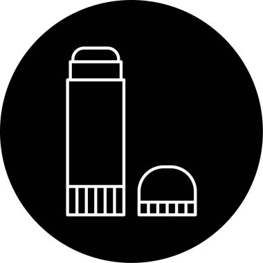 Yapıştırıcı Sopası Vektör Kabartma Simgesi Tasarımı 