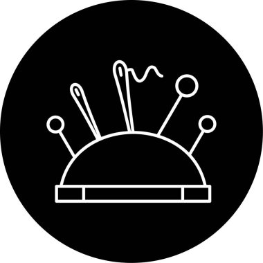 Vektör İğnelik Simge Tasarımı