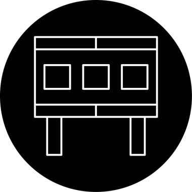 Vektör Puan Tablosu Simgesi Tasarımı