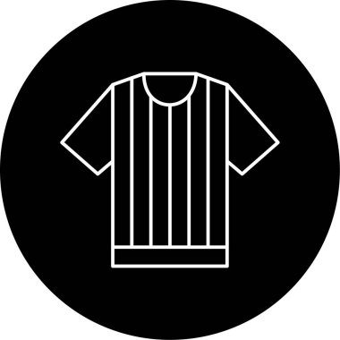 Hakem Gömleği Vektör Sembol Tasarımı 