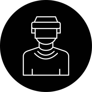 Hokey Oyuncu Vektör Sembol Tasarımı 